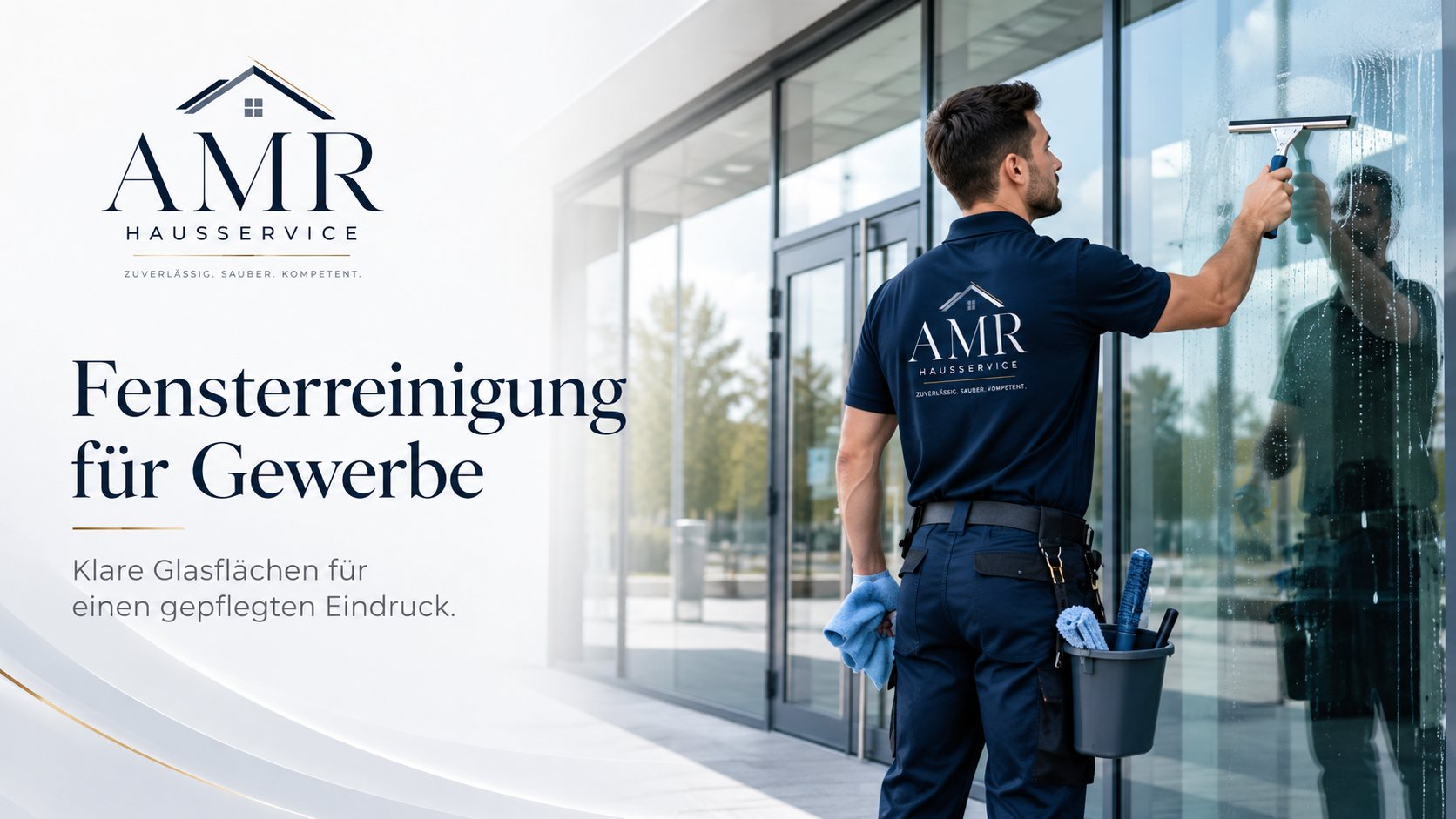 Fensterreinigung für Gewerbe
